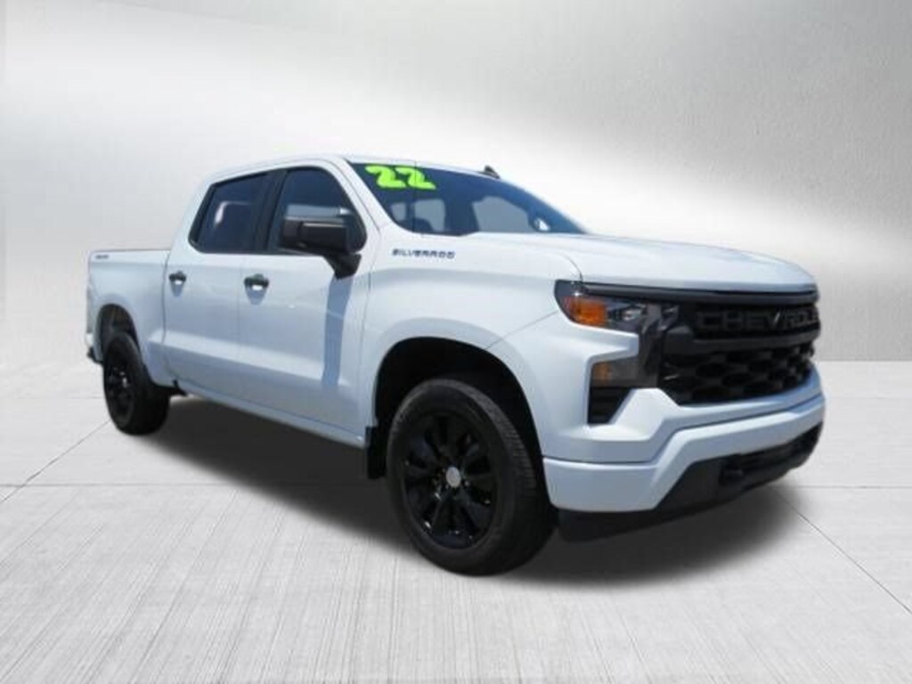 Used 2022 Chevrolet Silverado 1500 Custom Truck Crew Cab