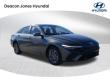 New 2026 Hyundai Elantra Hybrid Blue Sedan