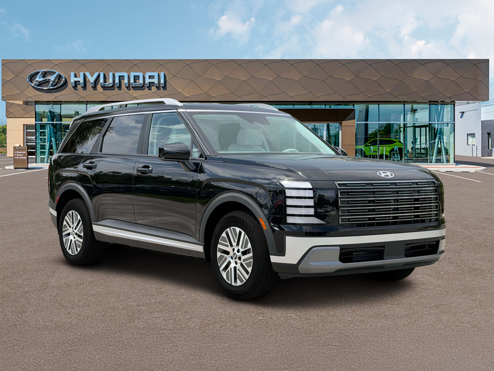 2027 Hyundai Palisade Hybrid BLUE SEL 7P SUV Slide 10