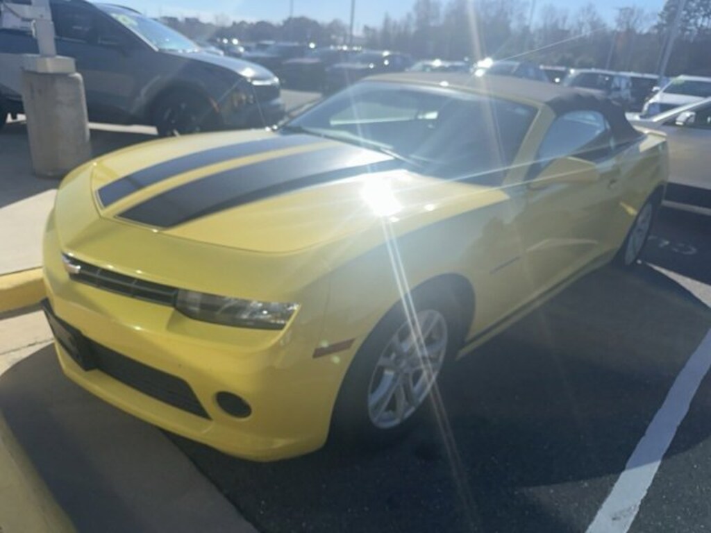 Used 2015 Chevrolet Camaro LT w/1LT Convertible