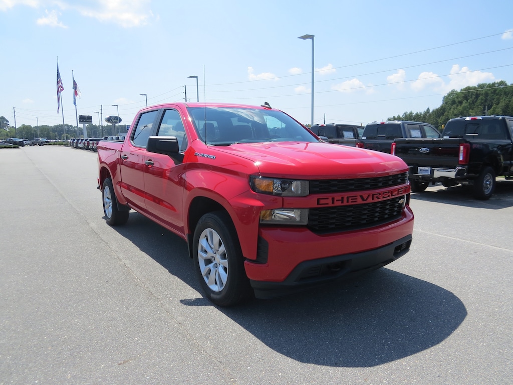 Used 2022 Chevrolet Silverado 1500 LTD Custom Truck Crew Cab