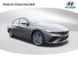 New 2025 Hyundai Elantra Hybrid Blue Sedan