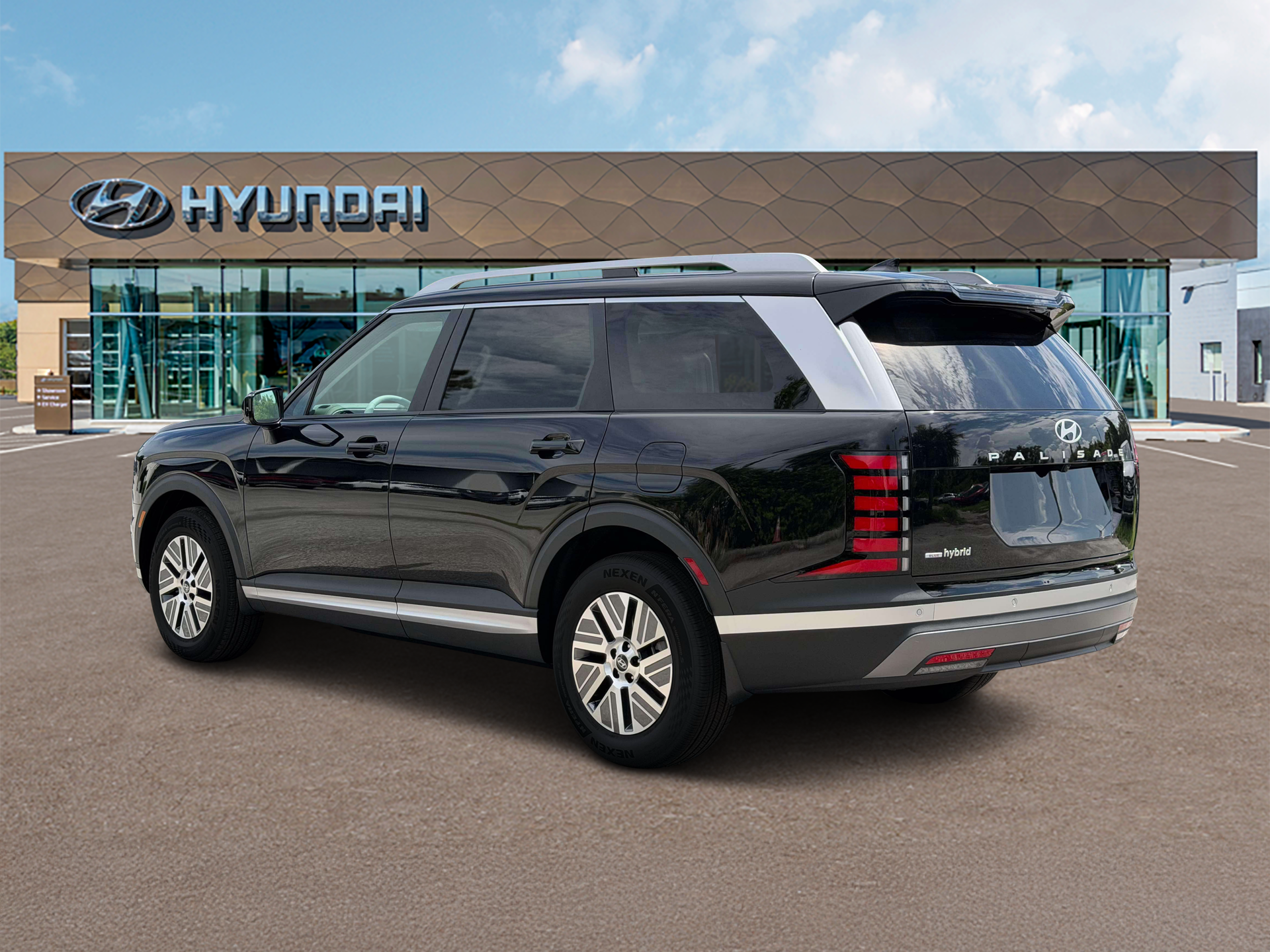 2027 Hyundai Palisade Hybrid BLUE SEL 7P SUV Slide 3