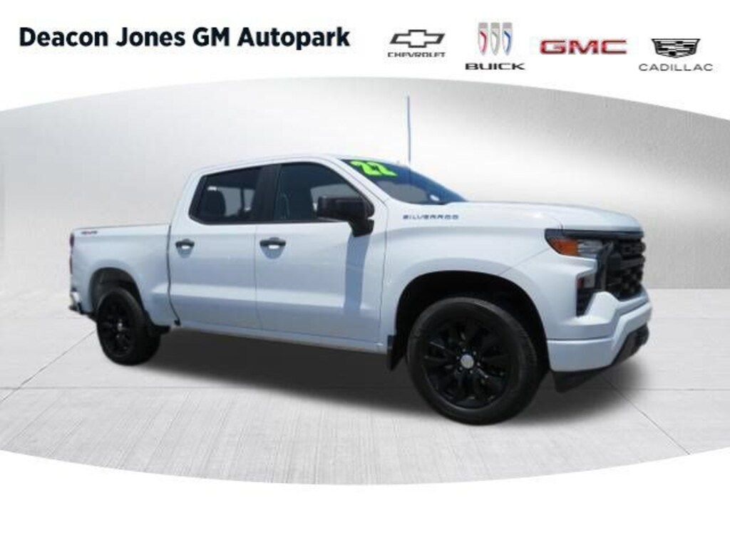 Used 2022 Chevrolet Silverado 1500 Custom Truck Crew Cab