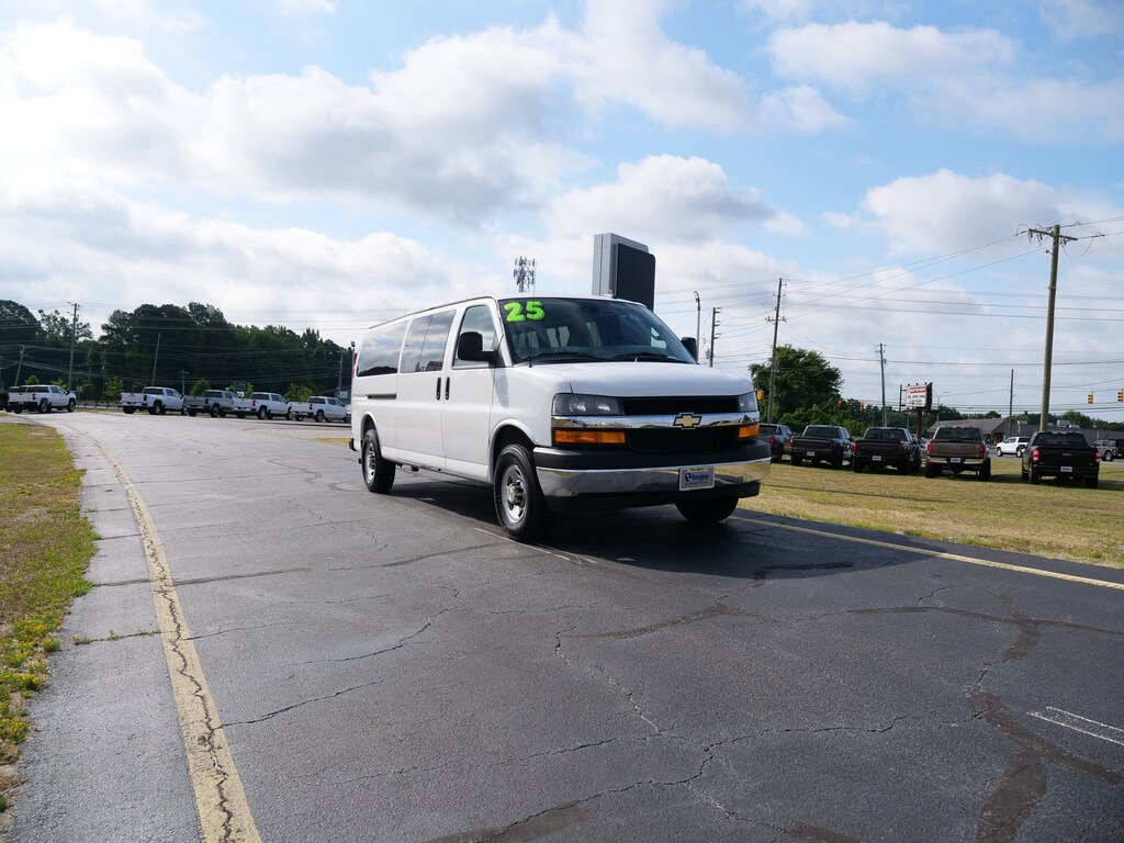 Used 2025 Chevrolet Express Cargo 3500 LT Van Extended Passenger Van