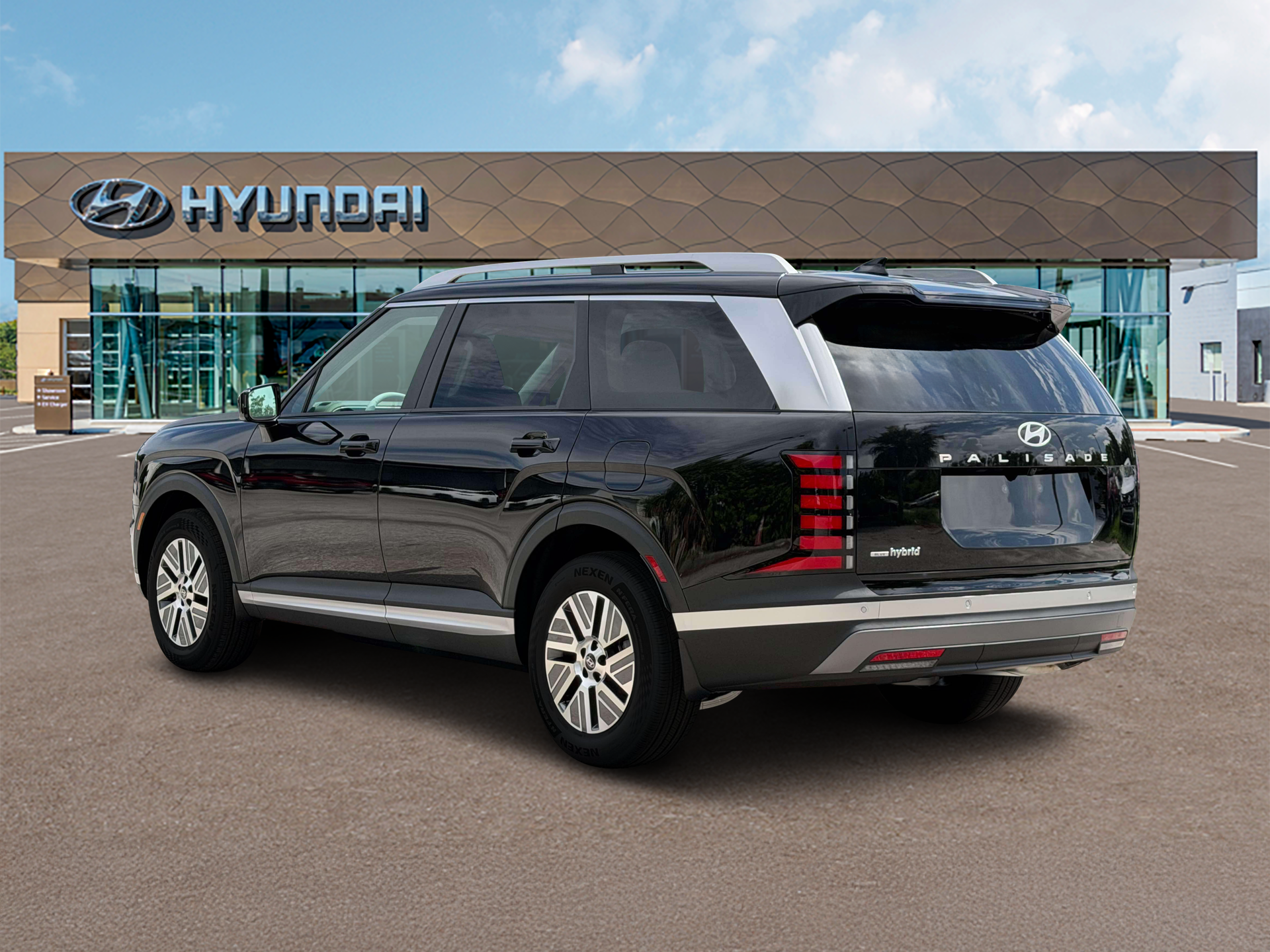 2027 Hyundai Palisade Hybrid BLUE SEL 7P SUV Slide 4