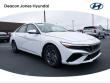 New 2025 Hyundai Elantra Hybrid Blue Sedan