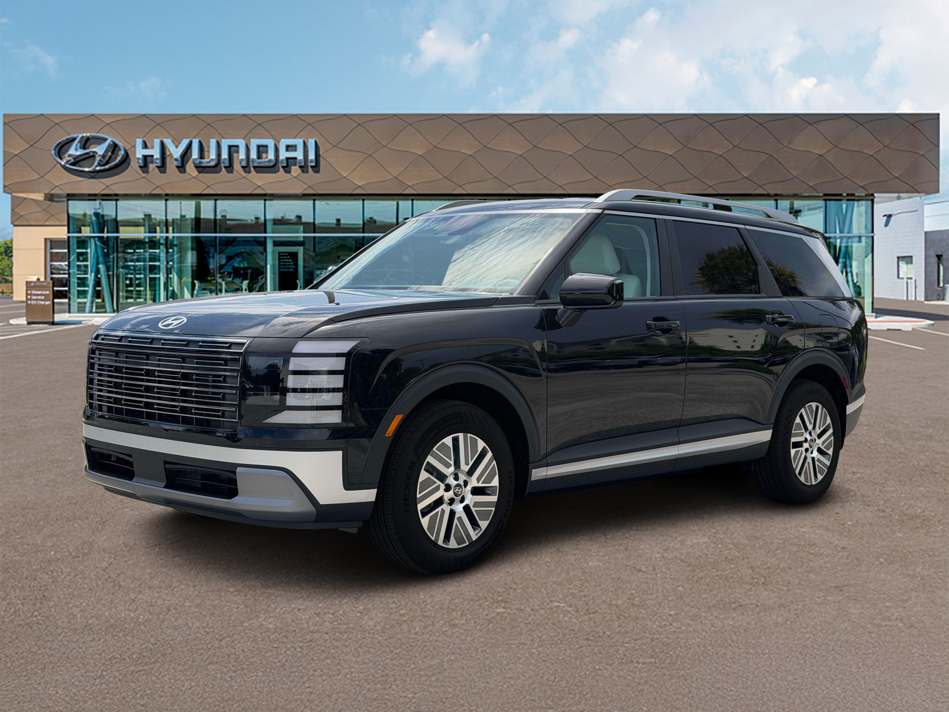 2027 Hyundai Palisade Hybrid BLUE SEL 7P SUV Slide 1
