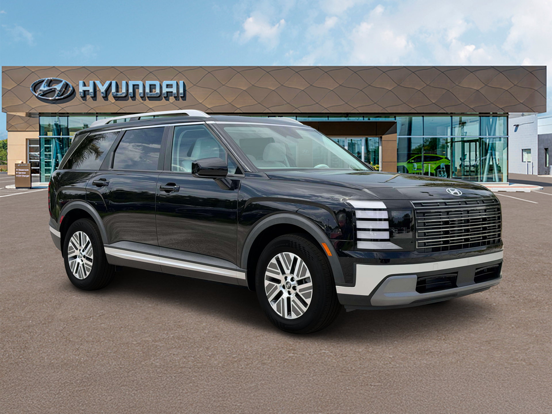 2027 Hyundai Palisade Hybrid BLUE SEL 7P SUV Slide 9