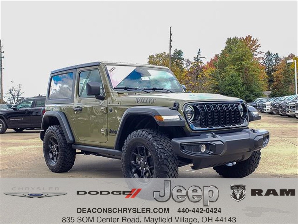 New 2026 Jeep Wrangler Willys SoftTop