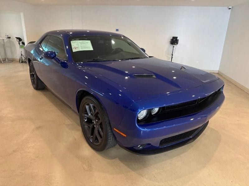 Used 2021 Dodge Challenger SXT with VIN 2C3CDZAG1MH596551 for sale in Burlington, VT