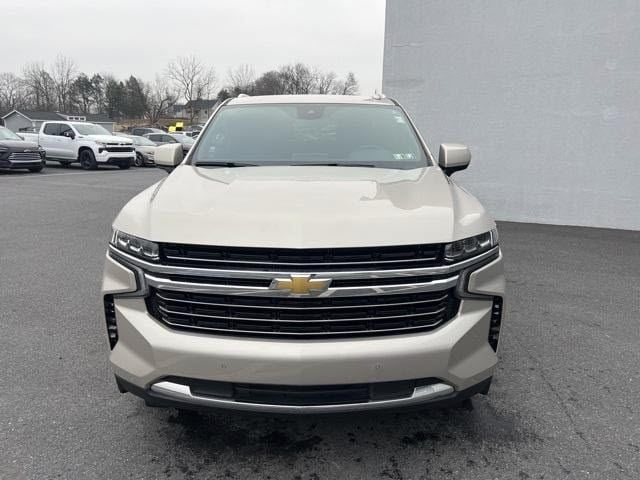 Used 2023 Chevrolet Tahoe LT with VIN 1GNSKNKD2PR350212 for sale in Burlington, VT
