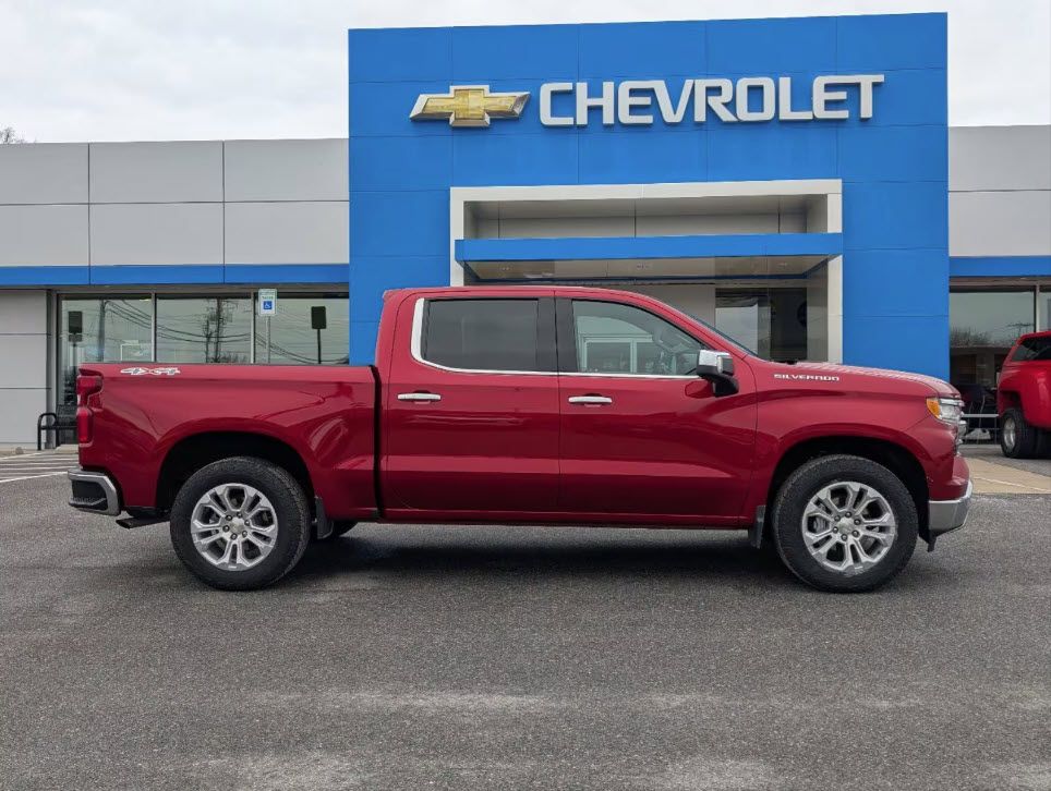 Used 2023 Chevrolet Silverado 1500 LTZ with VIN 1GCUDGED8PZ177685 for sale in Burlington, VT
