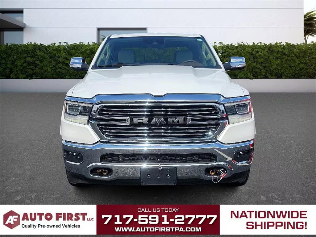 Used 2019 RAM Ram 1500 Pickup Laramie with VIN 1C6SRFJT0KN850881 for sale in Burlington, VT