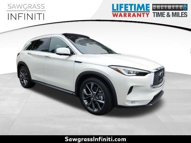 Certified 2021 INFINITI QX50 Autograph with VIN 3PCAJ5DA4MF114365 for sale in Burlington, VT
