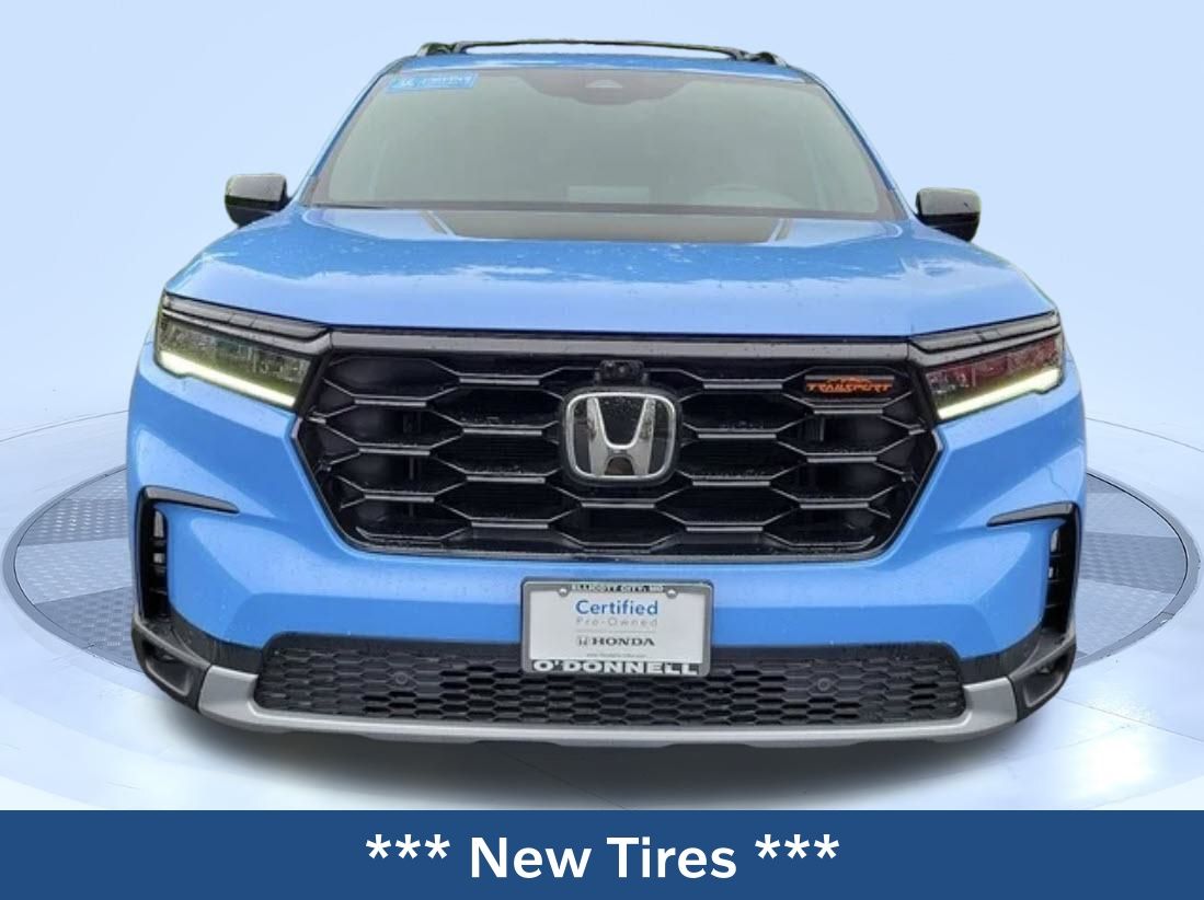 Certified 2023 Honda Pilot TrailSport with VIN 5FNYG1H67PB003180 for sale in Burlington, VT