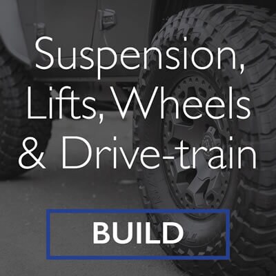Suspension Lifts Wheels and Drivetrain