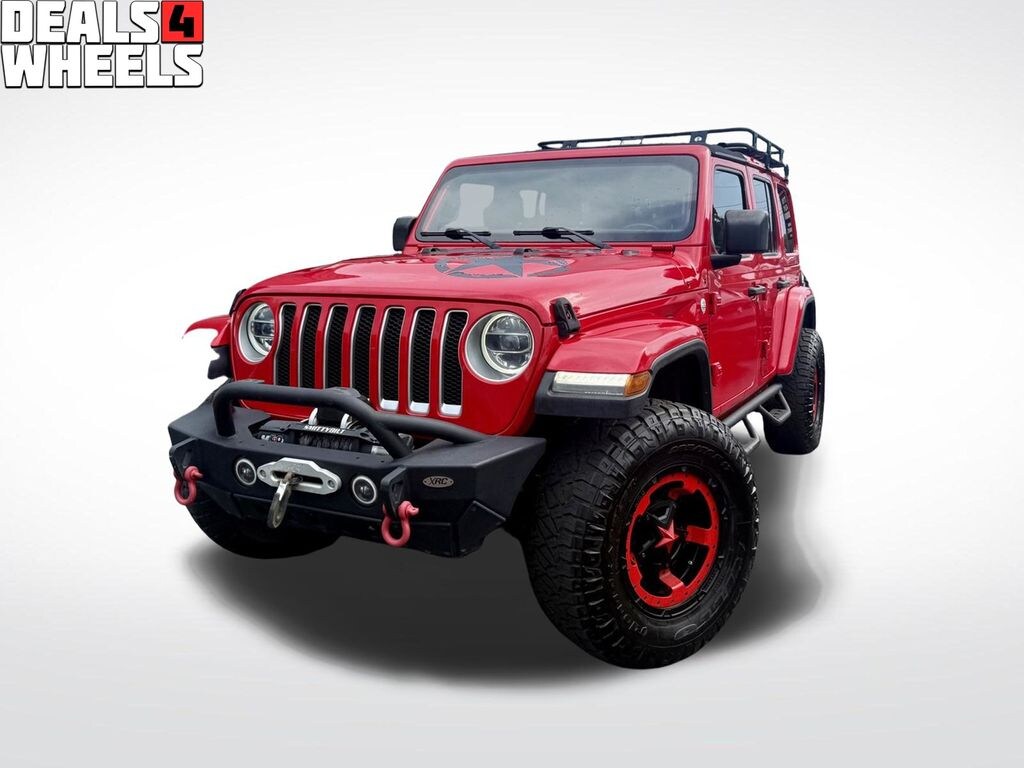 Used 2018 Jeep Wrangler Unlimited Sahara 4x4 SUV