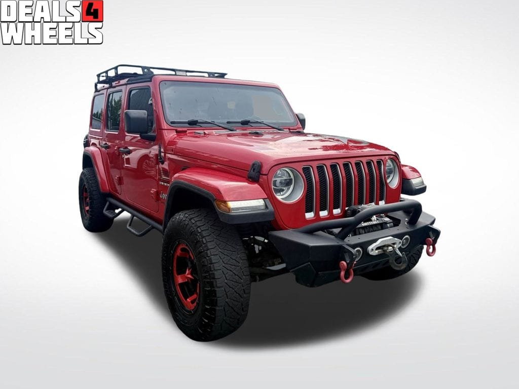 Used 2018 Jeep Wrangler Unlimited Sahara 4x4 SUV