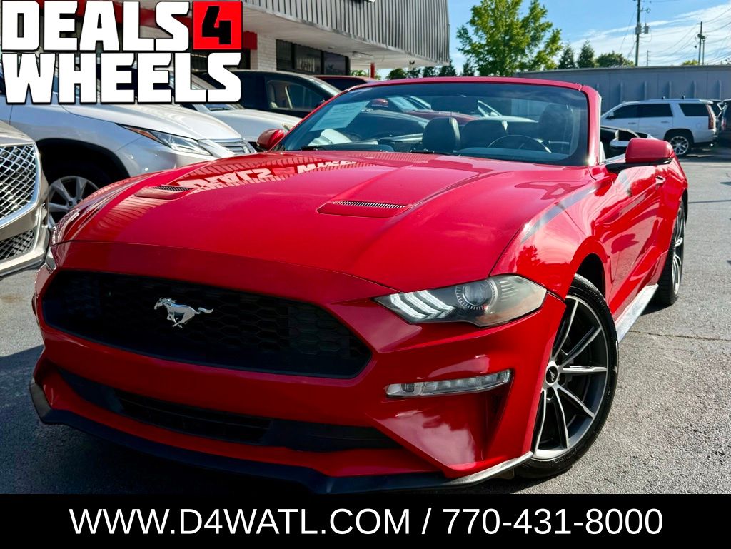 2018 Ford Mustang EcoBoost Convertible's photo