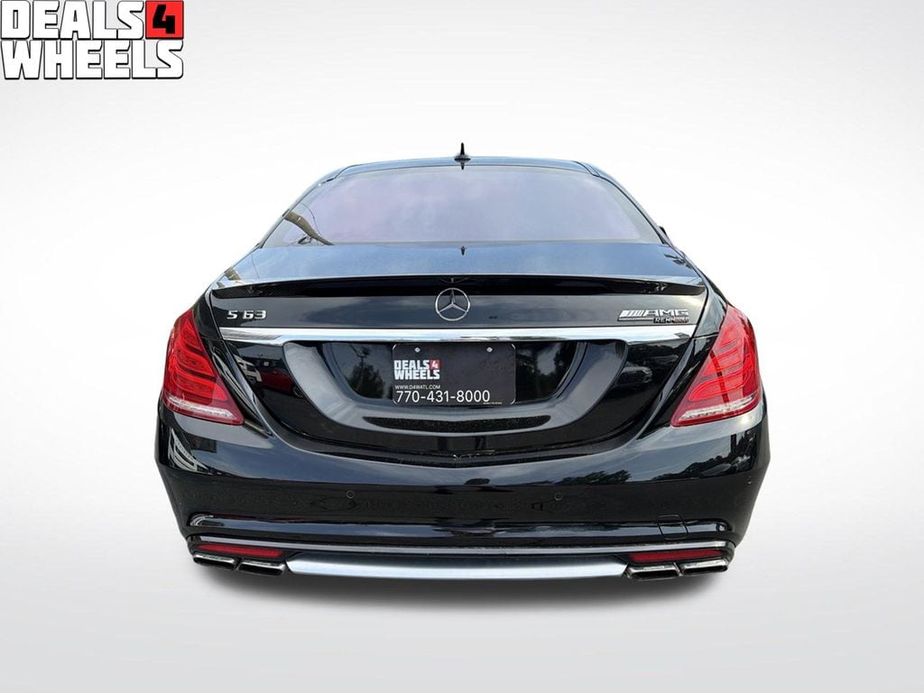 Used 2015 Mercedes-Benz S 63 AMG 4MATIC Sedan