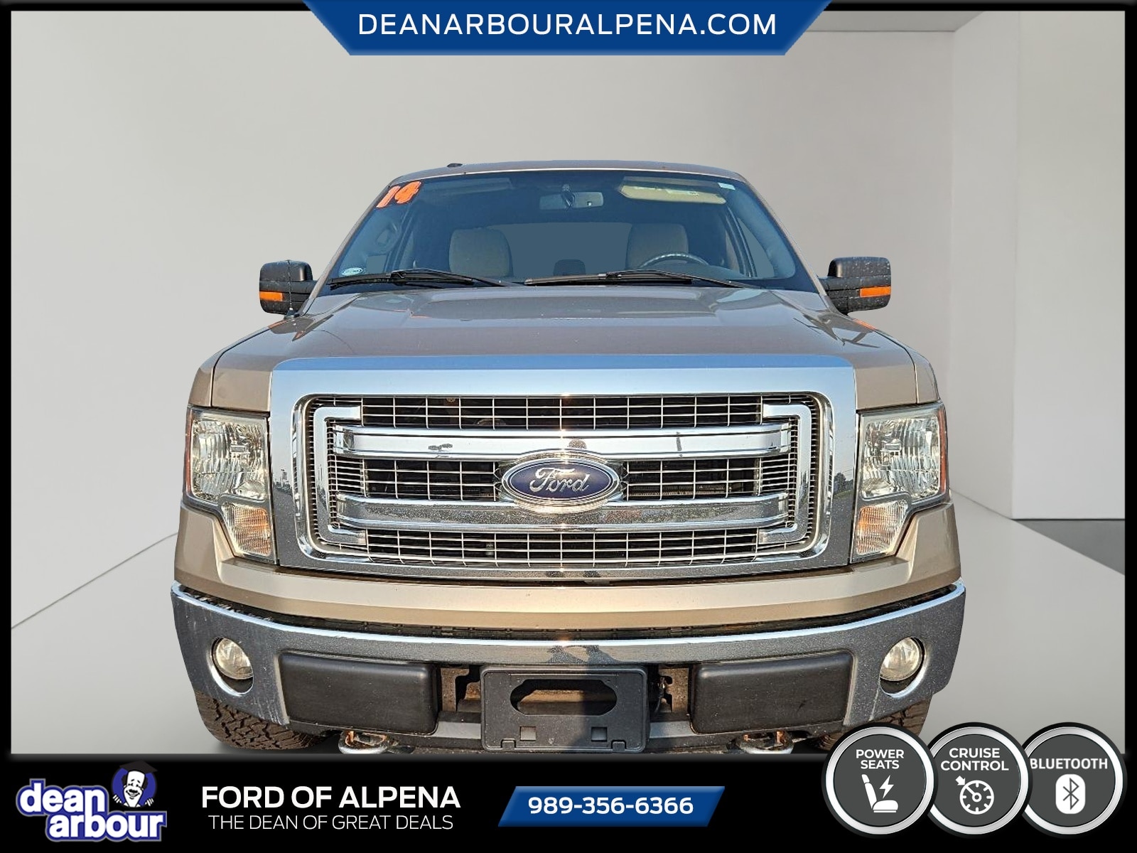 Used 2014 Ford F-150 XLT with VIN 1FTFW1EF9EKF84602 for sale in Alpena, MI