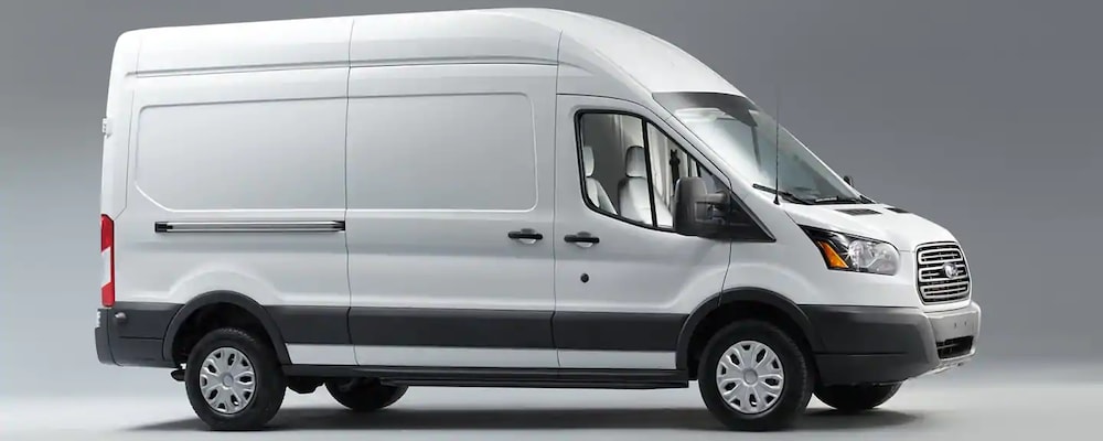 2019 Ford Transit in profile
