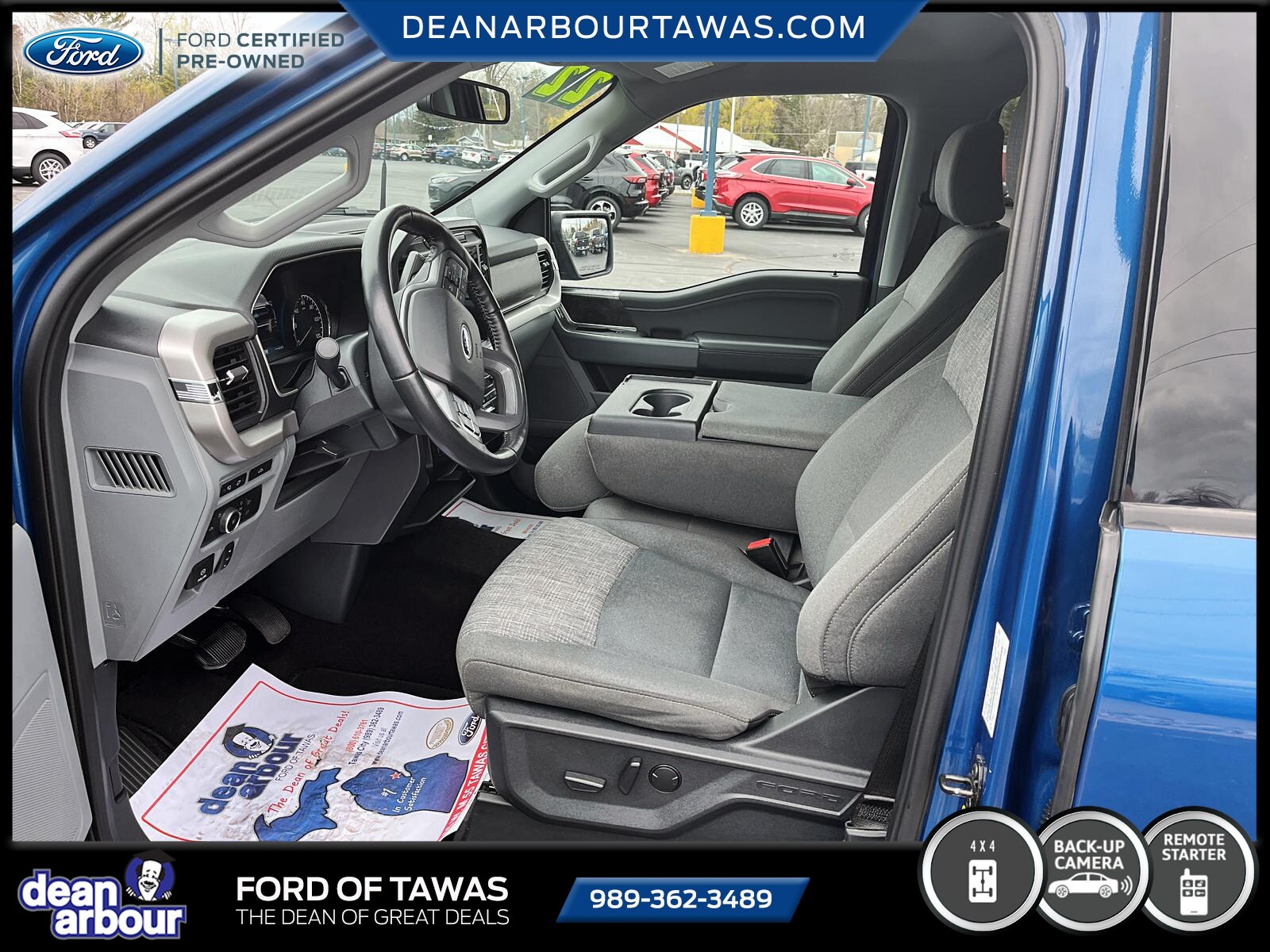 Certified 2022 Ford F-150 XLT with VIN 1FTEW1EP0NKD55617 for sale in Tawas City, MI