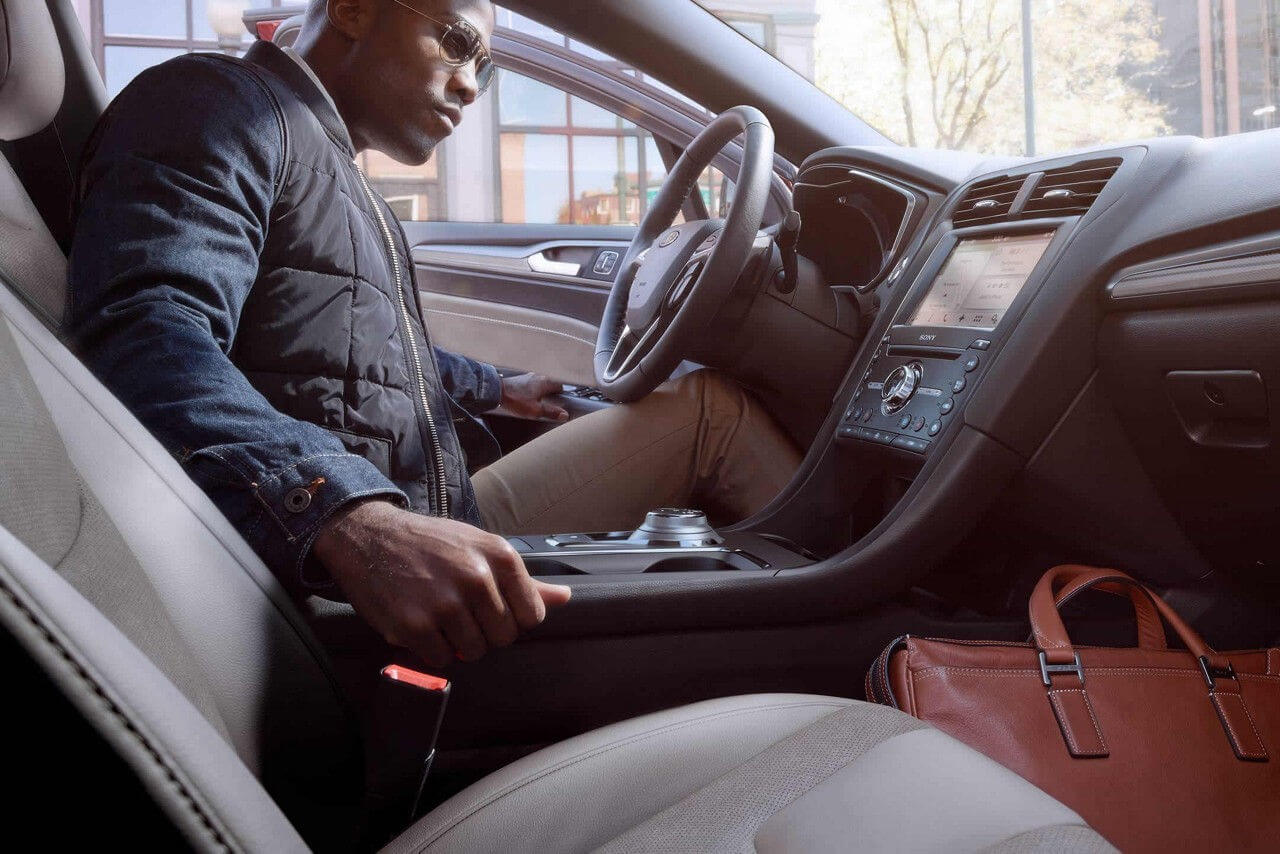 Driver in 2018 Ford Fusion