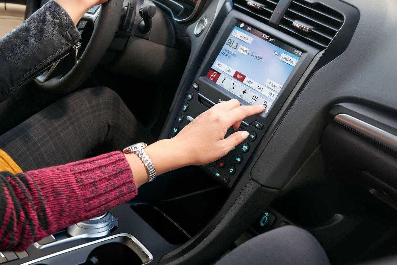 2018 Ford Fusion dashboard