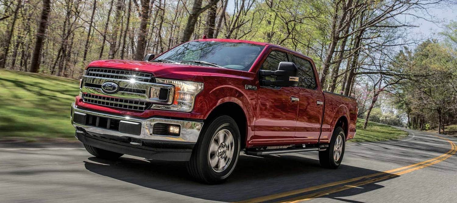 2018 Ford F-150 XLT in Ruby Red