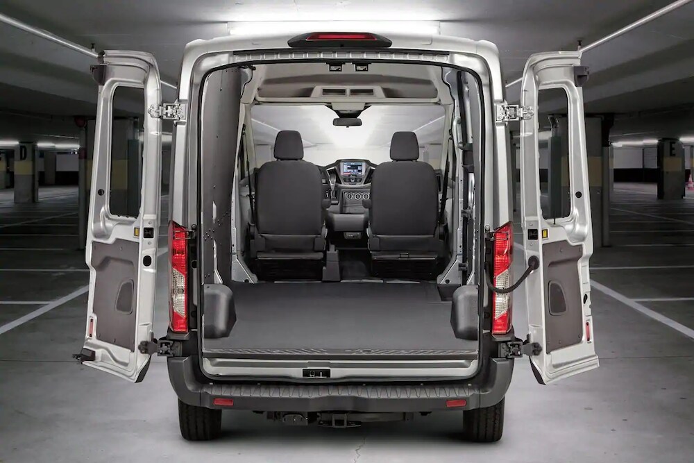 2019 Ford Transit cargo area
