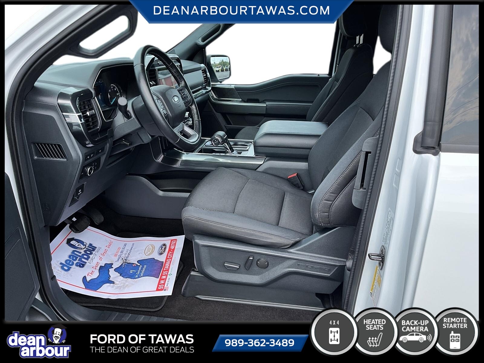 Used 2022 Ford F-150 XLT with VIN 1FTEX1EP5NFB82098 for sale in Tawas City, MI