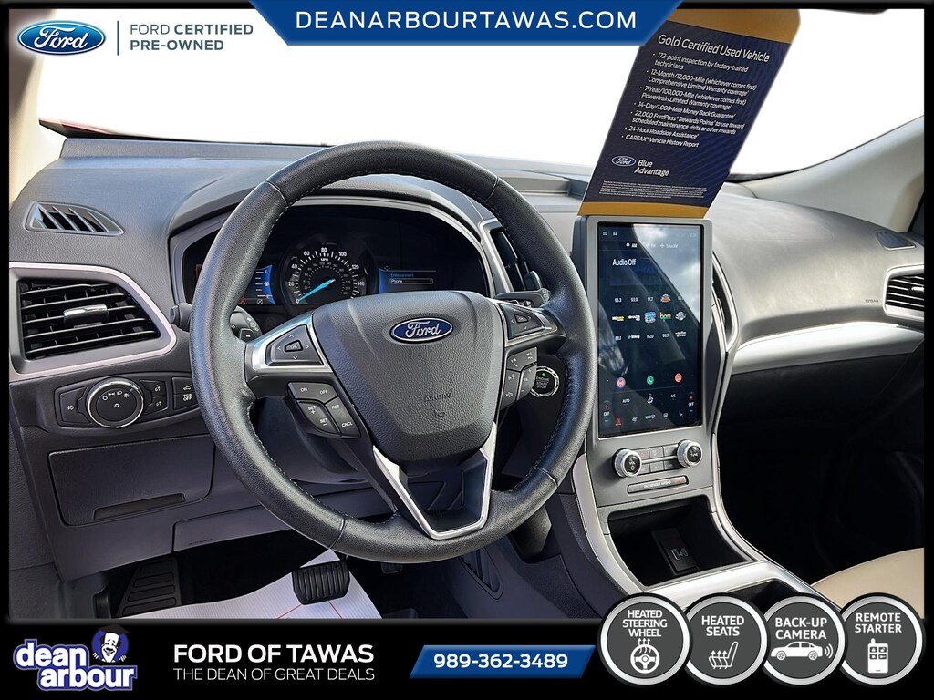Certified 2022 Ford Edge SEL SUV