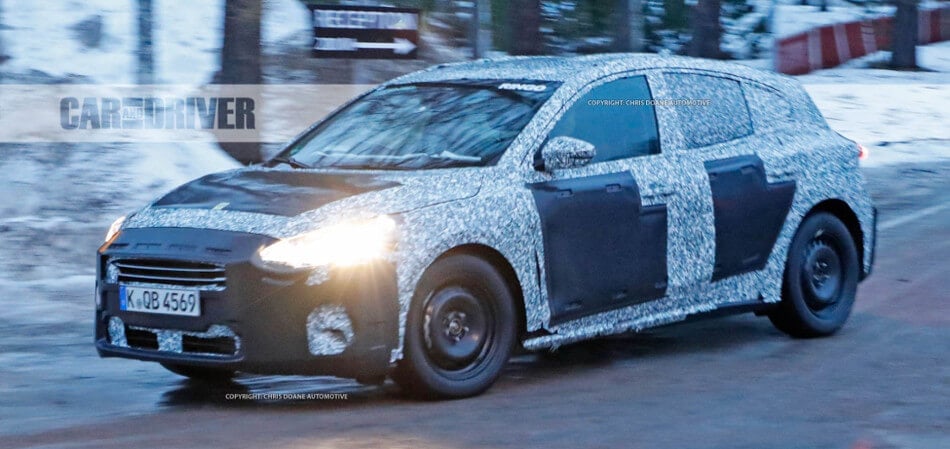 2019 Ford Focus spy photo