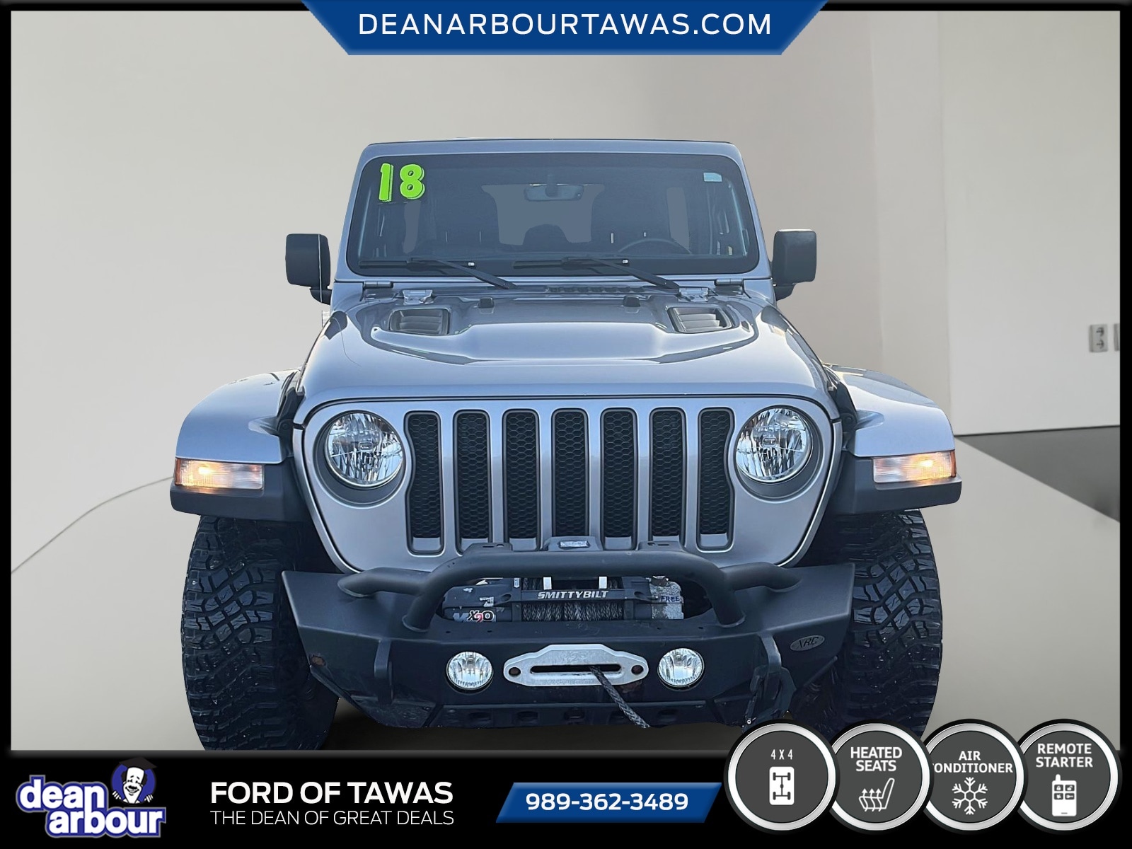 Used 2018 Jeep All-New Wrangler Unlimited Rubicon with VIN 1C4HJXFG3JW183910 for sale in Tawas City, MI