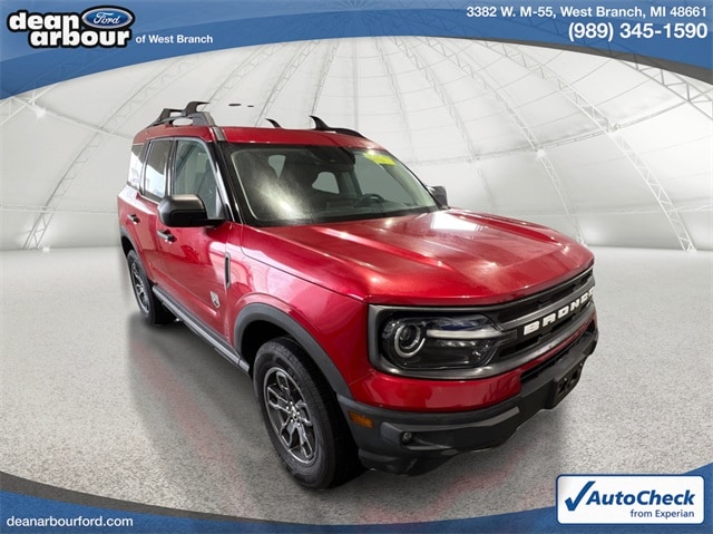 Used 2021 Ford Bronco Sport Big Bend with VIN 3FMCR9B65MRA68515 for sale in West Branch, MI