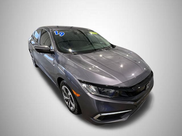 Used 2019 Honda Civic LX with VIN 19XFC2F64KE029617 for sale in West Branch, MI