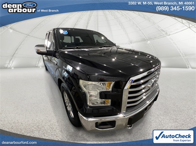 Used 2015 Ford F-150 XLT with VIN 1FTEX1EP3FFD06533 for sale in West Branch, MI