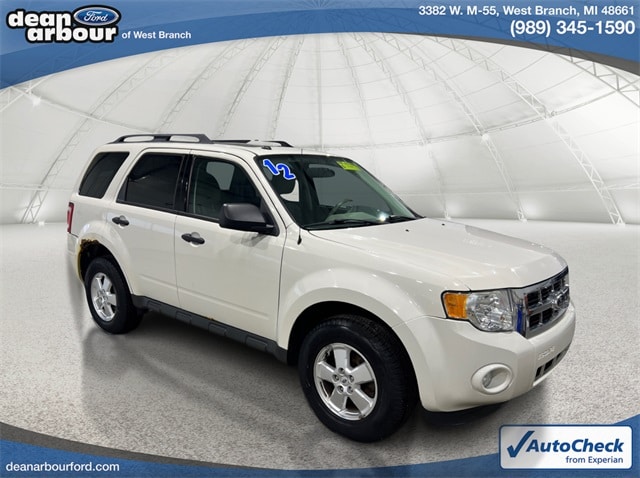 Used 2012 Ford Escape XLT with VIN 1FMCU0D75CKC80494 for sale in West Branch, MI