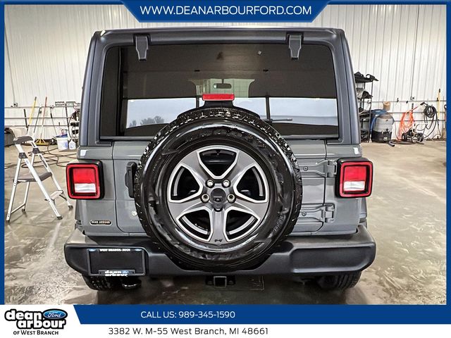Used 2019 Jeep Wrangler Unlimited Sport S with VIN 1C4HJXDN2KW545034 for sale in West Branch, MI