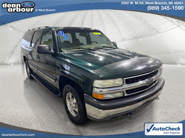 Used 2003 Chevrolet Suburban LS with VIN 1GNFK16ZX3J262405 for sale in West Branch, MI