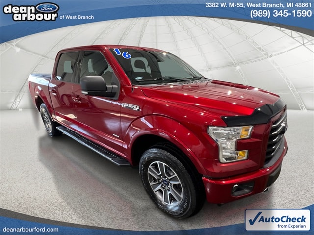 Used 2016 Ford F-150 XLT with VIN 1FTEW1EP9GKD14647 for sale in West Branch, MI