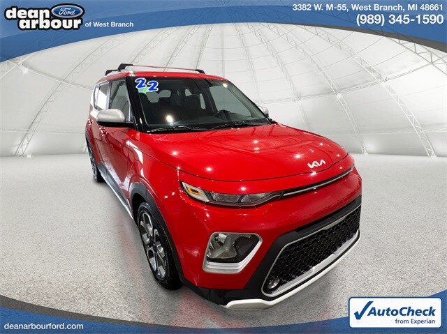 Used 2022 Kia Soul X-Line with VIN KNDJ23AU8N7173040 for sale in West Branch, MI