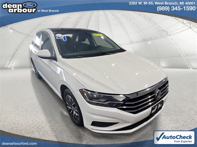 Used 2021 Volkswagen Jetta SEL with VIN 3VWE57BU9MM074680 for sale in West Branch, MI