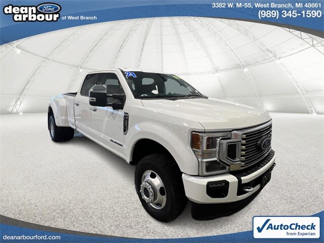 Used 2021 Ford F-350 Super Duty XL with VIN 1FT8W3DT7MEC88549 for sale in West Branch, MI