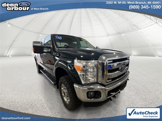 Used 2015 Ford F-250 Super Duty Lariat with VIN 1FT7W2B69FEA50191 for sale in West Branch, MI