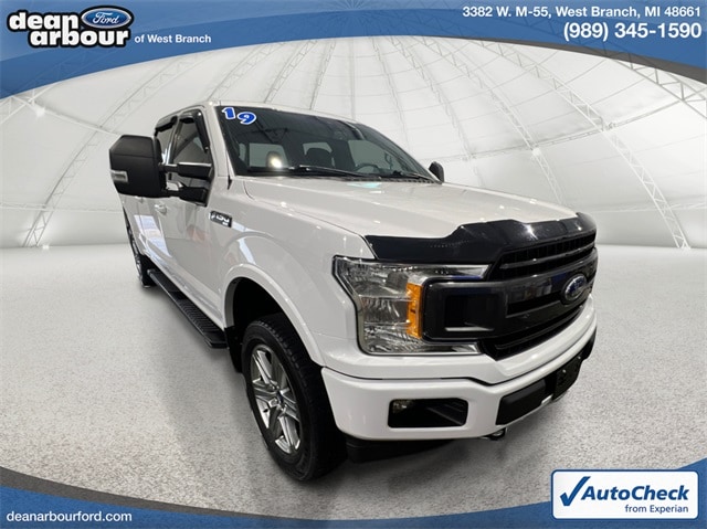 Used 2019 Ford F-150 XLT with VIN 1FTFW1E52KFC89823 for sale in West Branch, MI