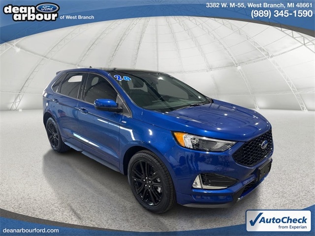 Used 2024 Ford Edge ST-Line with VIN 2FMPK4J90RBA20317 for sale in West Branch, MI
