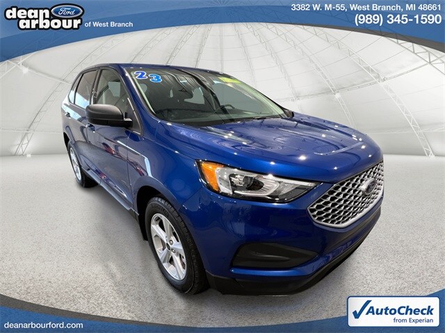 Used 2023 Ford Edge SE with VIN 2FMPK4G99PBA17565 for sale in West Branch, MI